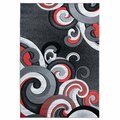 United Weavers Of America 5 ft. 3 in. x 7 ft. 6 in. Bristol Rhiannon Red Rectangle Area Rug 2050 11330 69